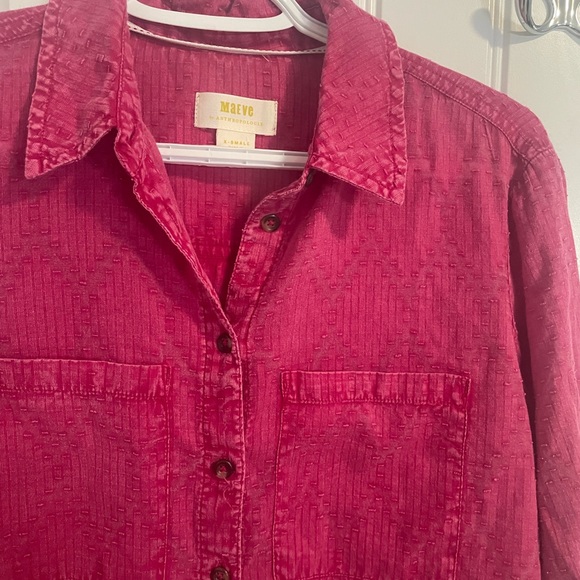 Anthropologie Maeve The Cate Classic Buttondown - Picture 4 of 10